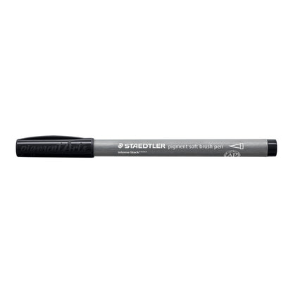Staedtler Pigment Arts Soft Brush Pen 372 – Intense Black (372-99)