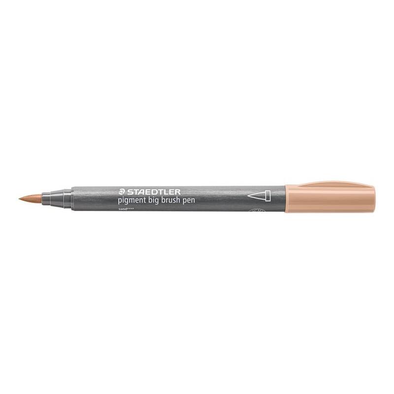 Staedtler Pigment Arts Big Brush Pen 373 – Sand – view 2