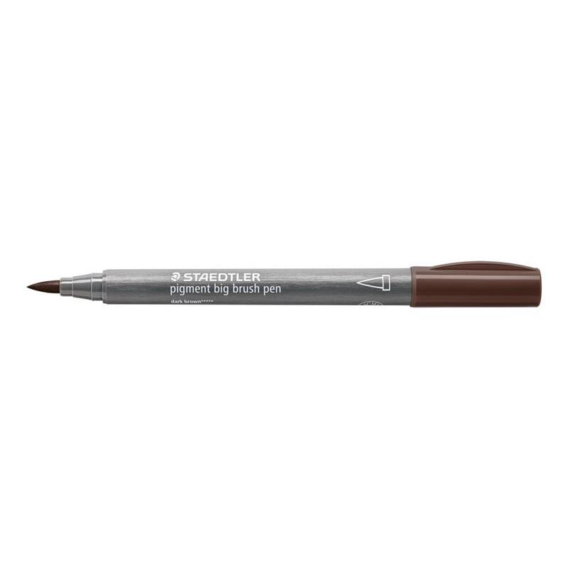 Staedtler Pigment Arts Big Brush Pen 373 – Dark Brown (373-78)