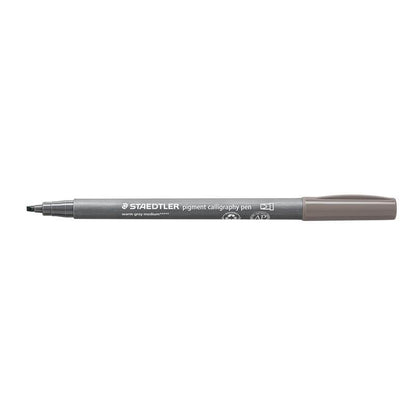 Staedtler Pigment Arts calligraphy pen 375 warm grey