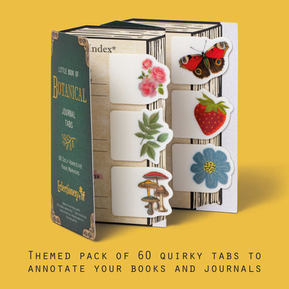 Bookaroo Eclectionery Journal Tabs - Botanical