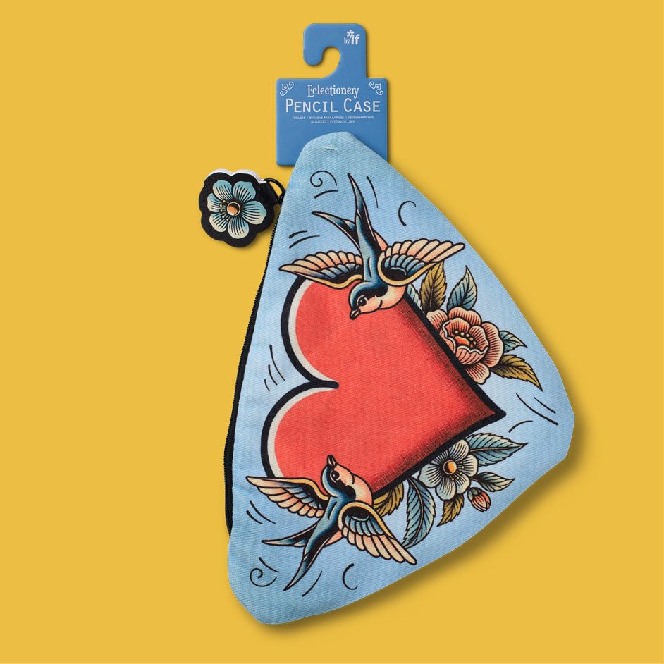 Bookaroo Eclectionery Pencil Case - Heart