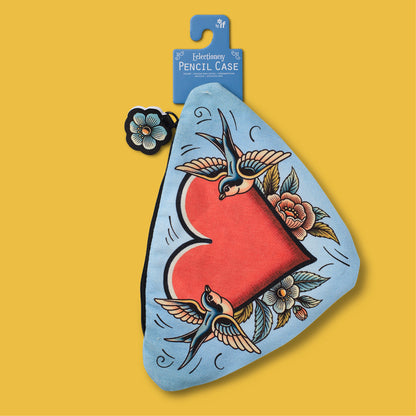 Bookaroo Eclectionery Pencil Case - Heart