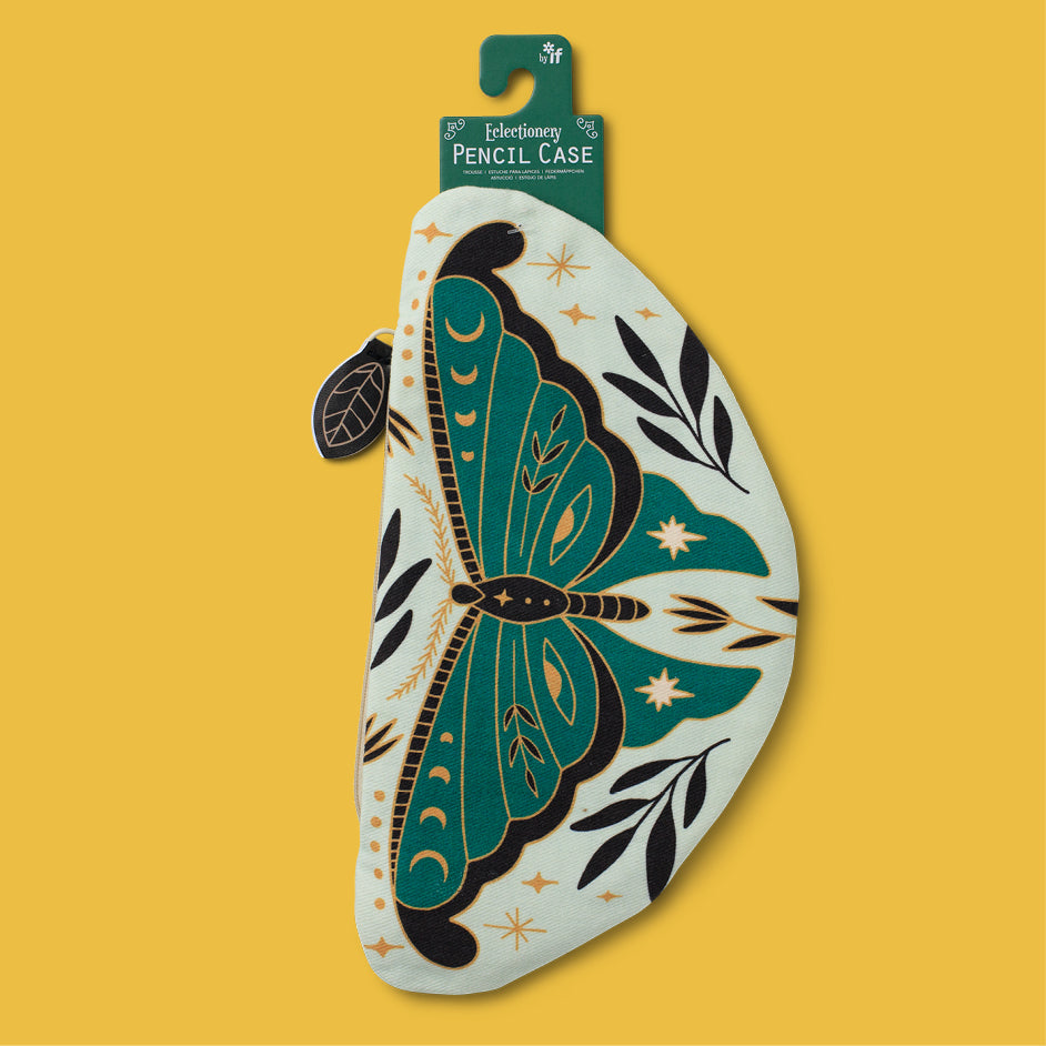 Bookaroo Eclectionery Pencil Case - Moth