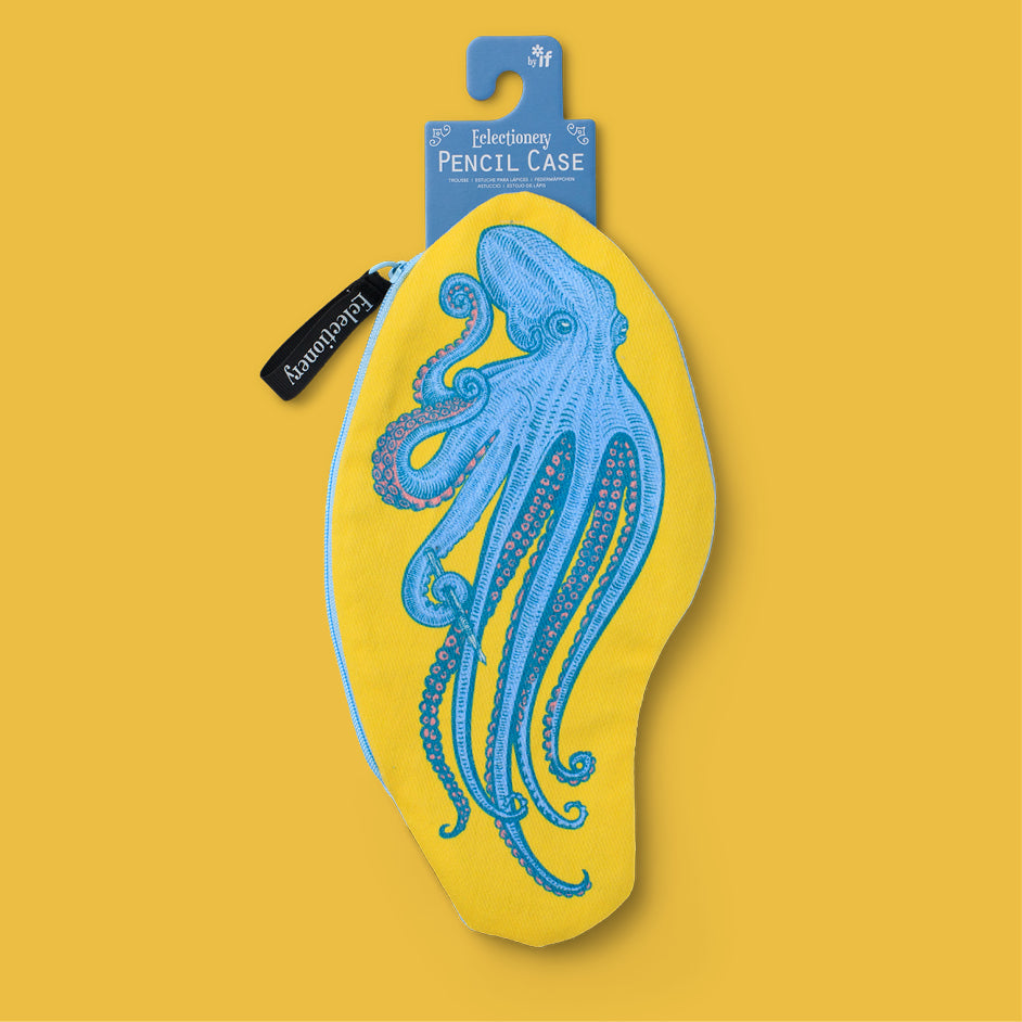 Bookaroo Eclectionery Pencil Case - Octopus