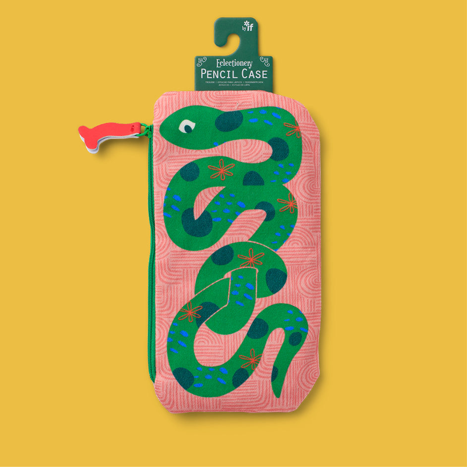 Bookaroo Eclectionery Pencil Case - Snake