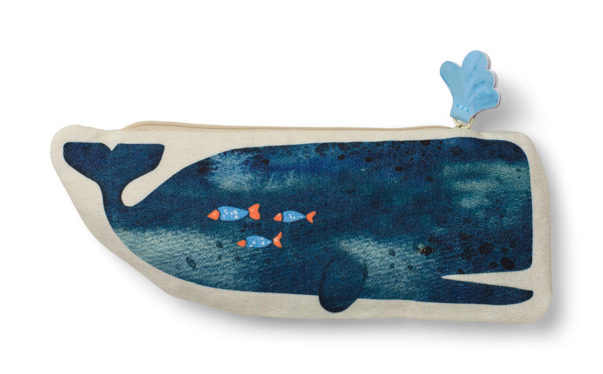 Bookaroo Eclectionery Pencil Case - Whale