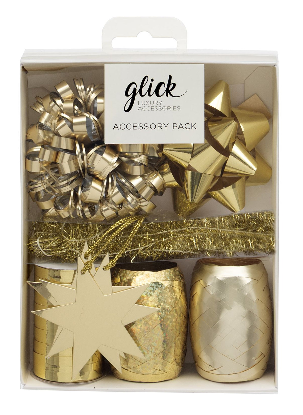 Gold Gift Wrap Accessory Box
