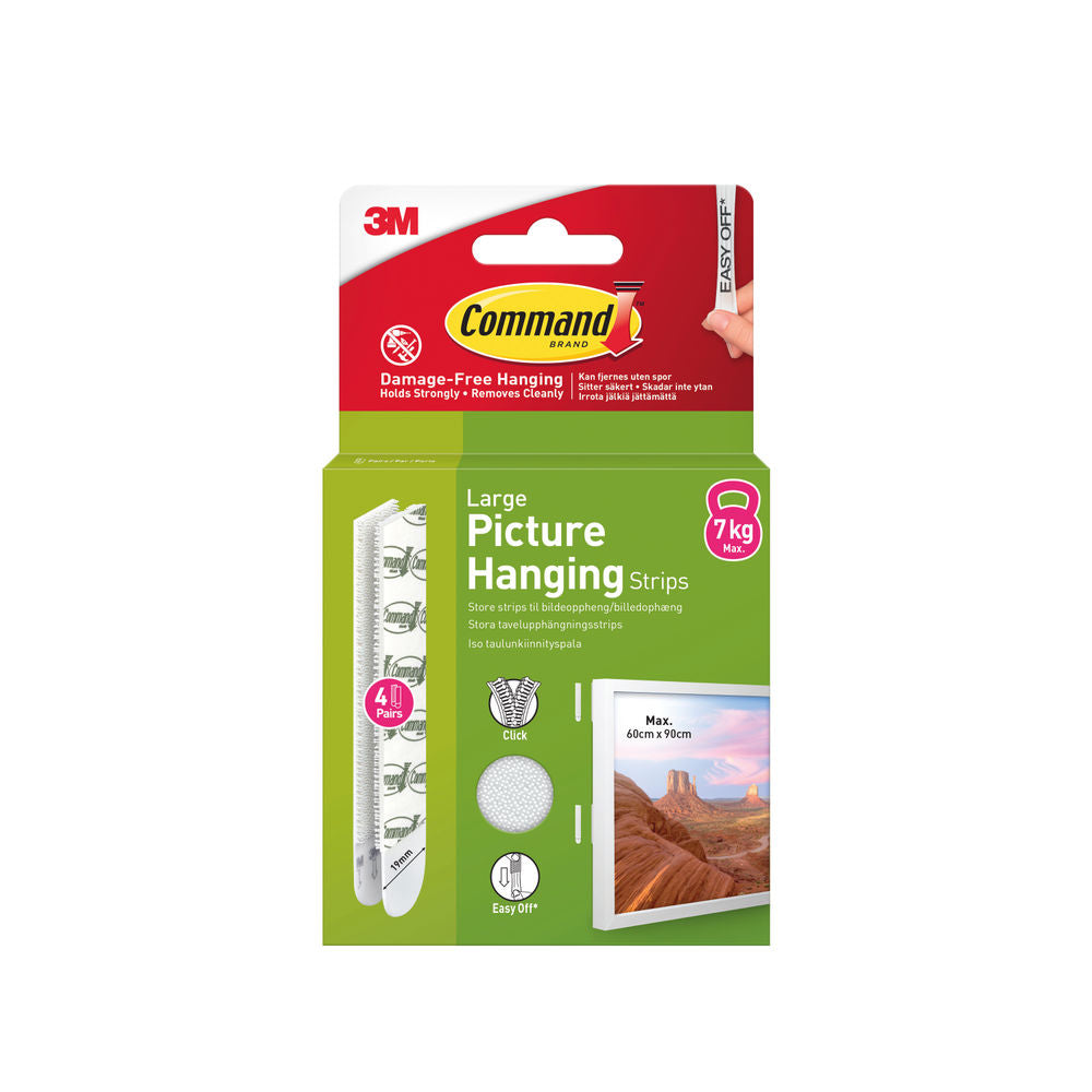 Command Large Picture Hanging Strips pack