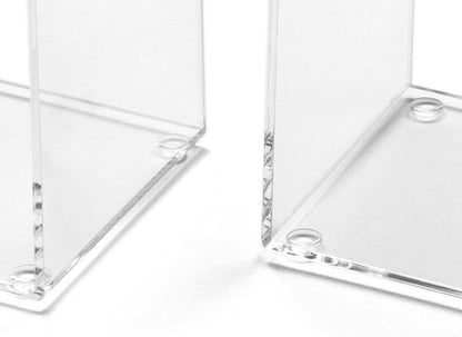 Clear Acrylic Small Bookends – Pack of Two | ABE-2