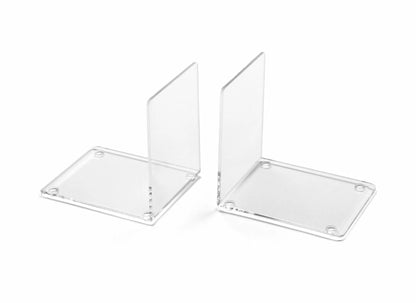 Clear Acrylic Small Bookends – Pack of Two | ABE-2