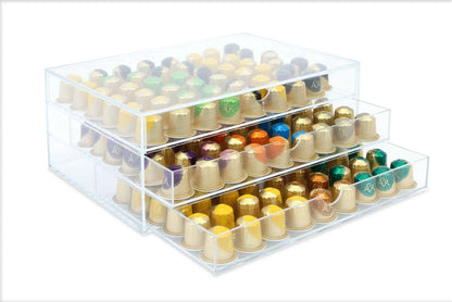 Clear Acrylic Three-Tier Sorter – A4 Landscape | A3TPSL