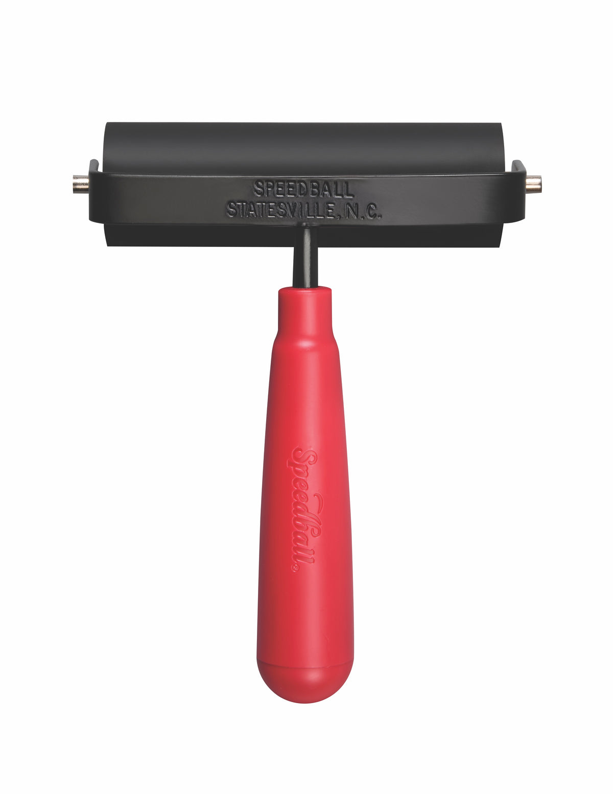 Speedball Deluxe Hard Rubber Brayer 100mm – Heavy-Duty Steel Frame, Wooden Core