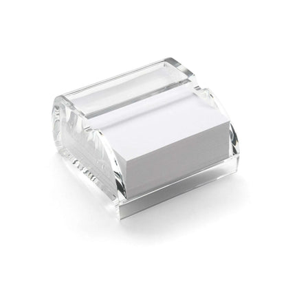 Clear Acrylic Memo Pad Holder with 500 Sheets | AMP1