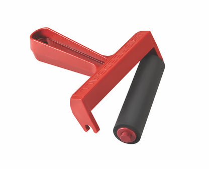 Speedball Hard Rubber Pop-In Brayer 100mm – One-Piece Plastic Frame, Carded