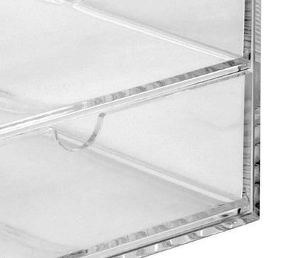 Clear Acrylic Three-Drawer Cube | A3333