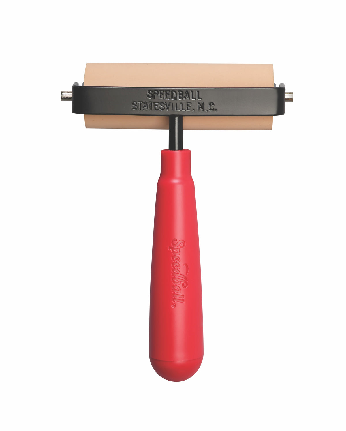 Speedball Soft Rubber Brayer 90mm – Heavy-Duty Steel Frame, Plastic Core