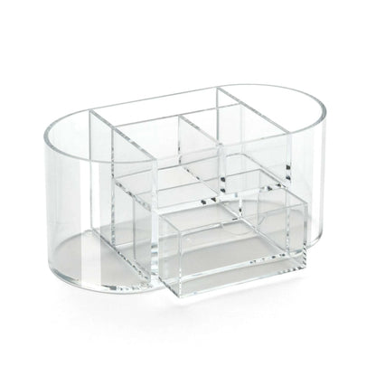 Clear Acrylic Desk Organiser with Drawer | ADO3