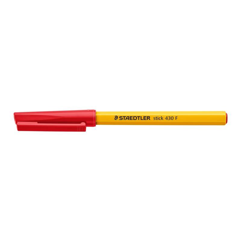 Staedtler Stick 430 F Ballpoint Pen – Red