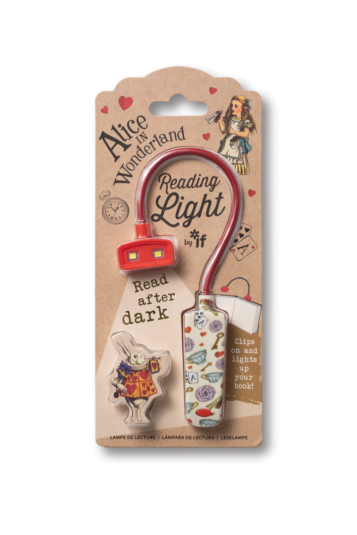 Bookaroo Book Lover's Reading Light - Alice