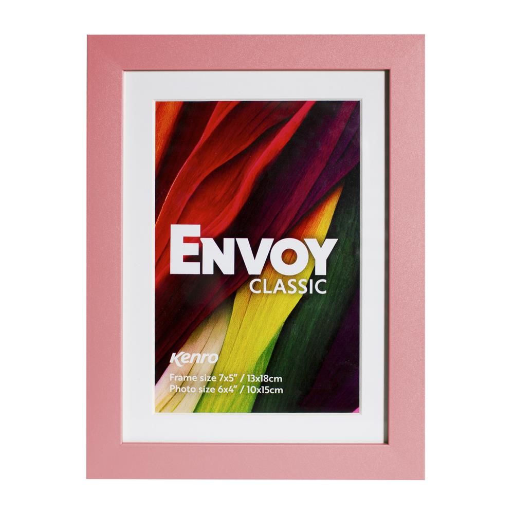 Kenro Envoy Classic pastel pink frame angled