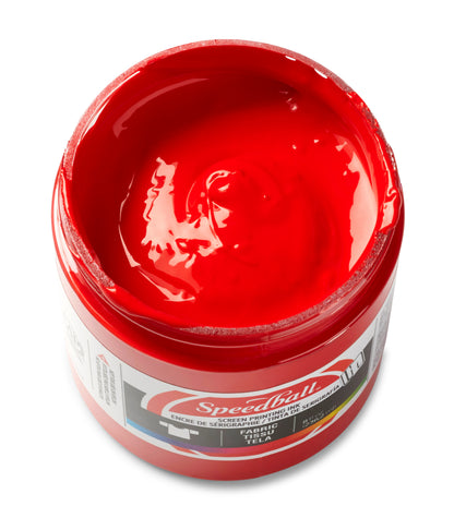 Speedball Fabric Screen Printing Ink 236ml – Red