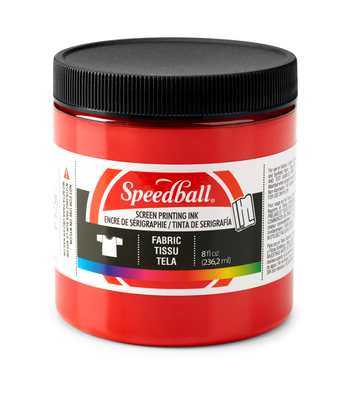 Speedball Fabric Screen Printing Ink 236ml – Red