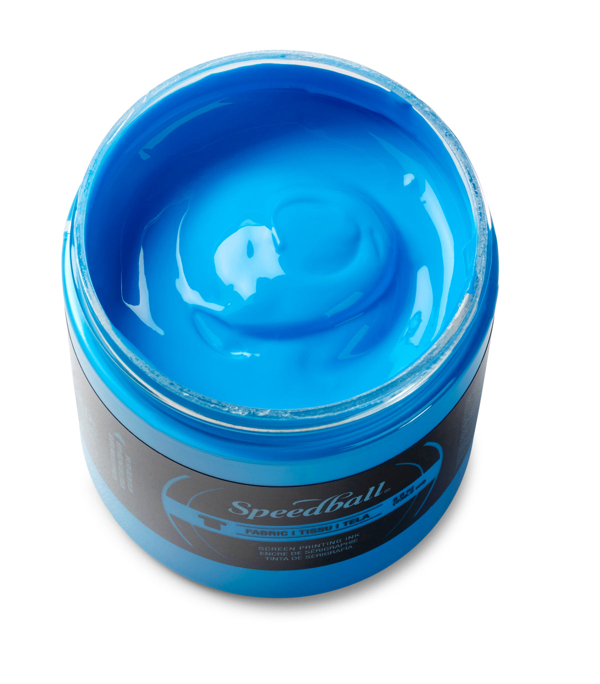 Speedball Fabric Screen Printing Ink 236ml – Fluorescent Blue