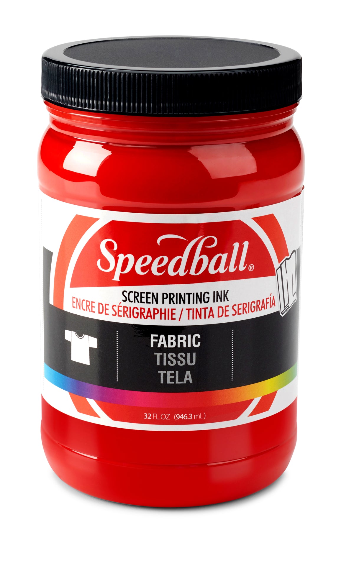 Speedball Fabric Screen Printing Ink 946ml – Red