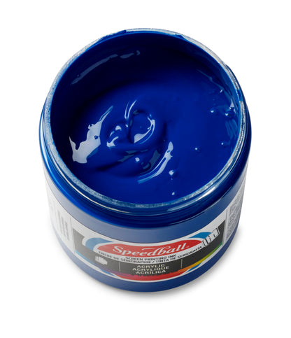 Speedball Acrylic Screen Printing Ink 236ml – Process Cyan