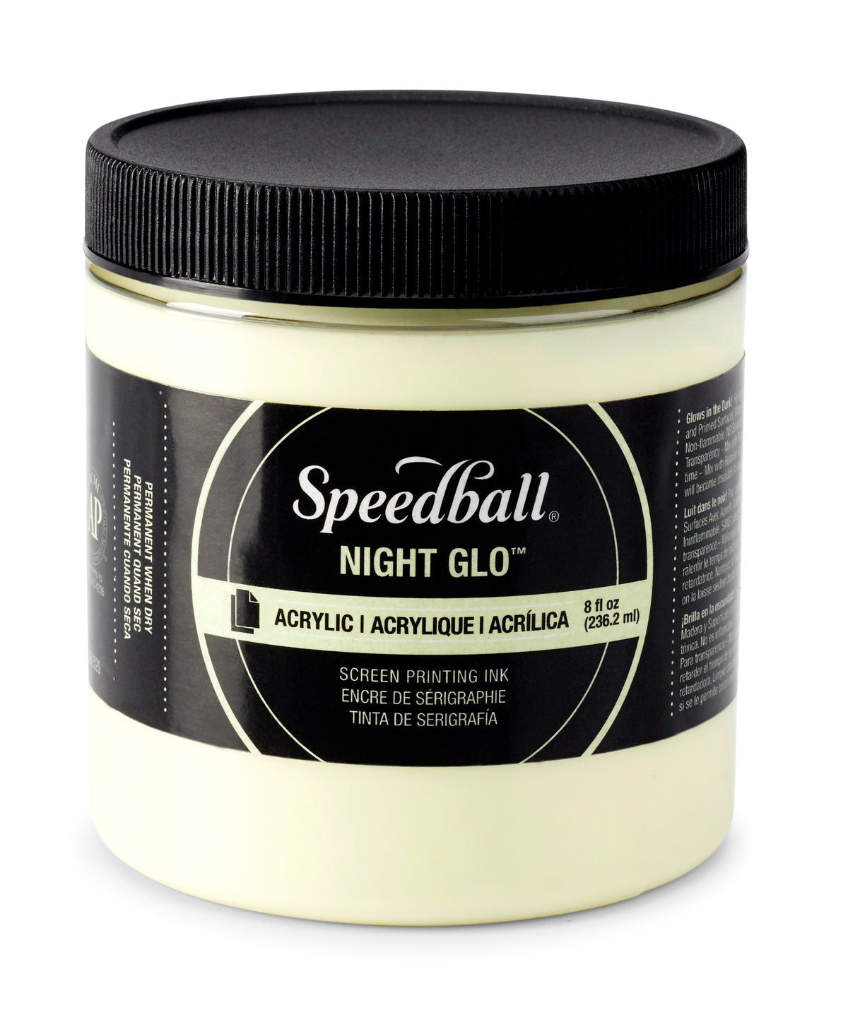 Speedball Night Glo Acrylic Screen Printing Ink 236ml – Original