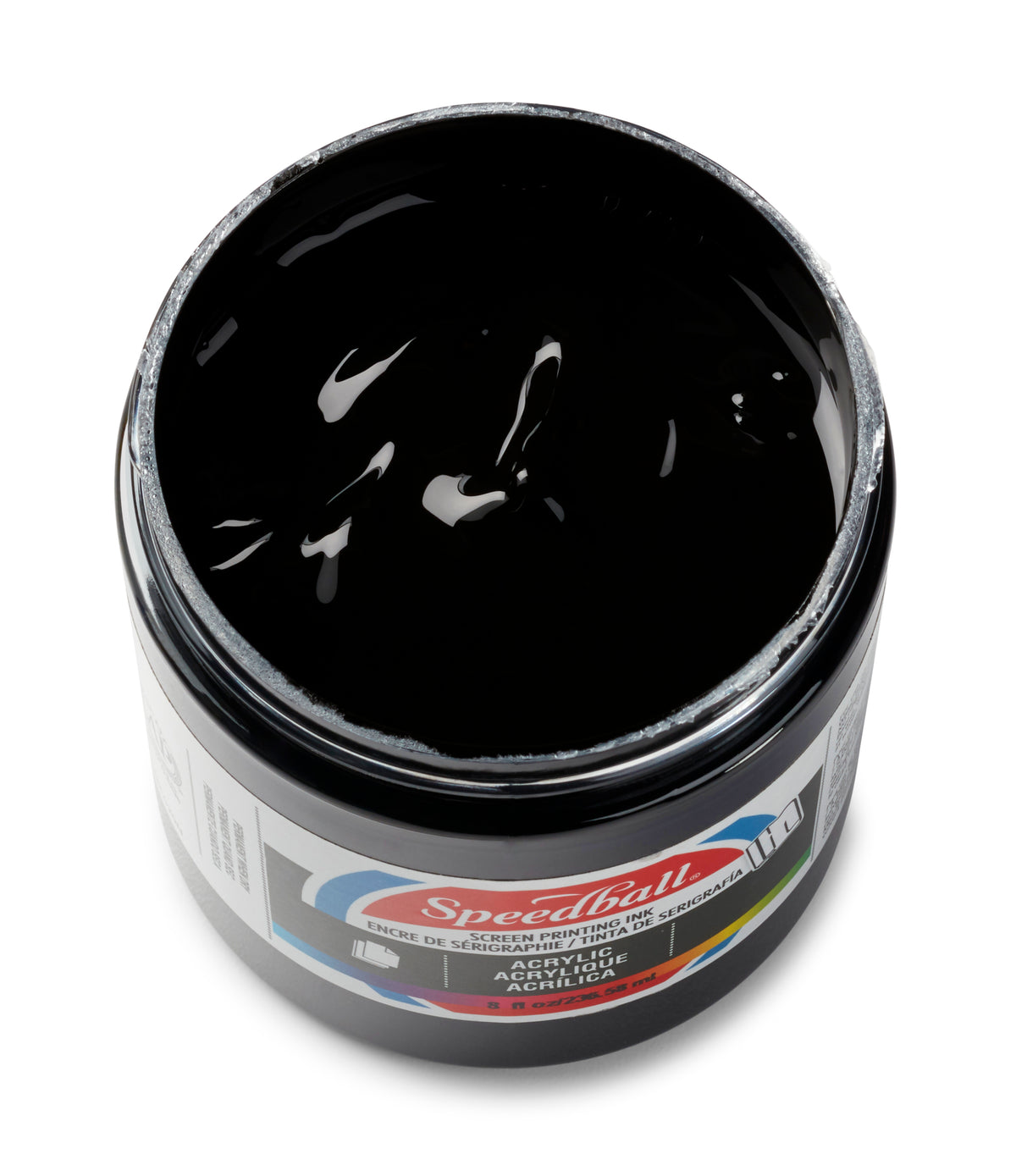 Speedball Acrylic Screen Printing Ink 236ml – Black
