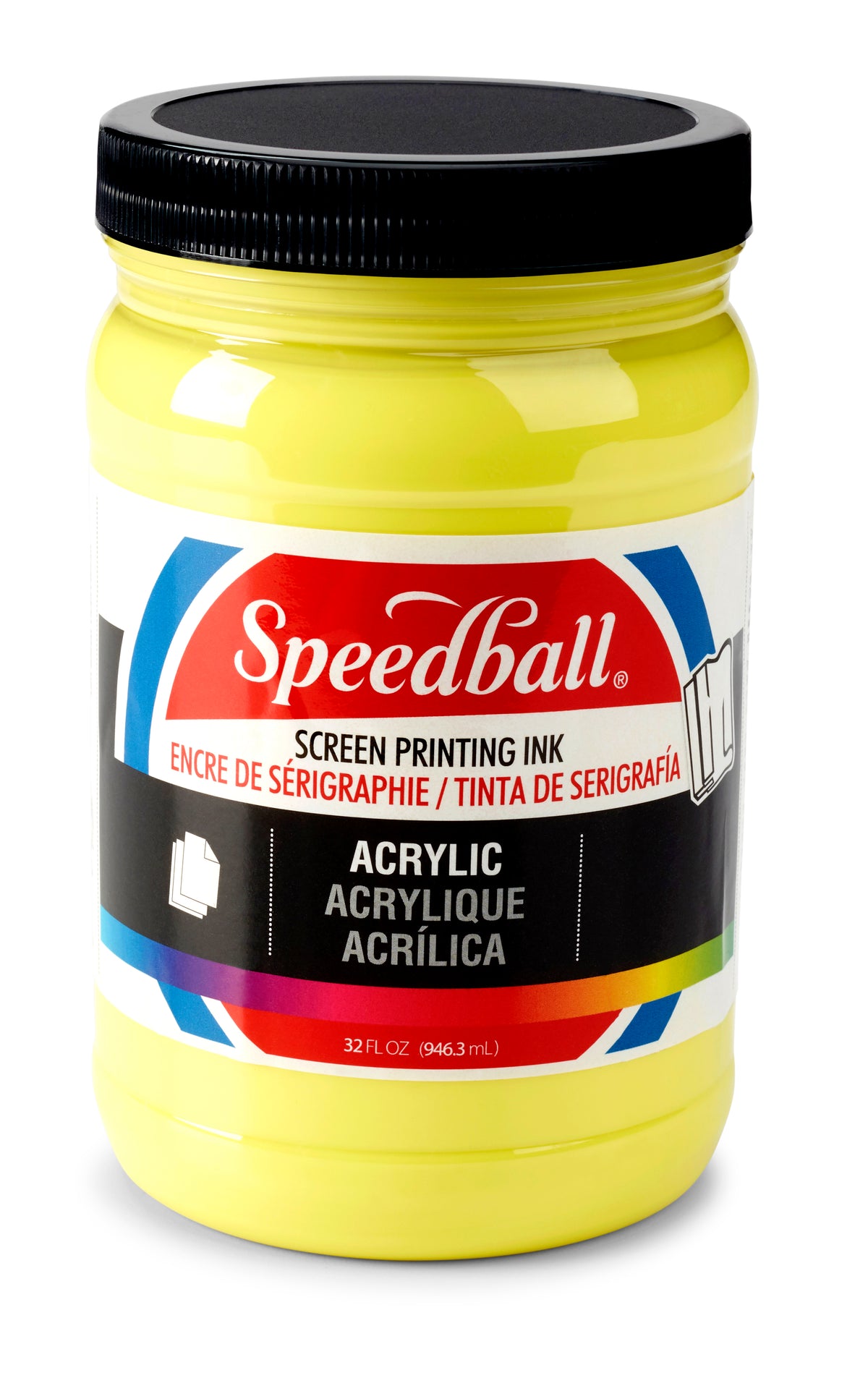 Speedball Acrylic Screen Printing Ink 946ml – Primrose Yellow