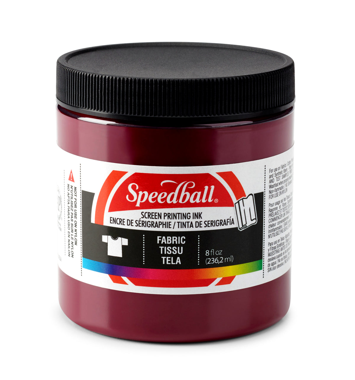 Speedball Fabric Screen Printing Ink 236ml – Burgundy