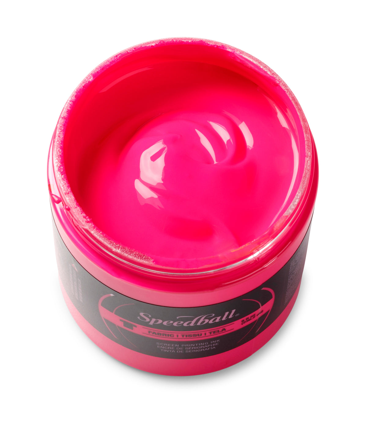 Speedball Fabric Screen Printing Ink 236ml – Fluorescent Magenta