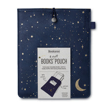 Bookaroo Books & Stuff Pouch - Moon & Stars