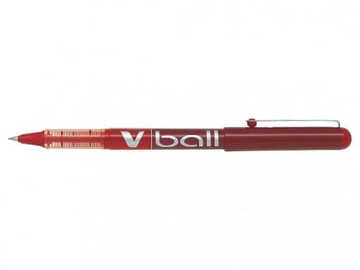 Pilot V-Ball 05 Liquid Ink Rollerball 0.5 Fine – Red