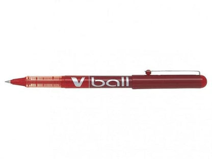 Pilot V-Ball 05 Liquid Ink Rollerball 0.5 Fine – Red