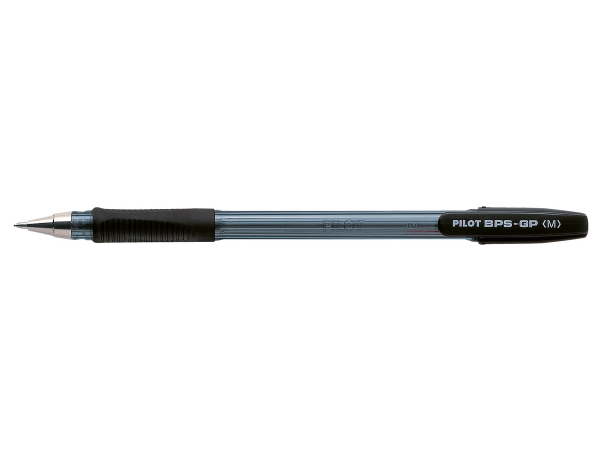 Pilot BPS-GP Grip Ballpoint Pen Medium – Black