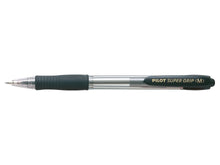 Pilot Super Grip Retractable Ballpoint Pen Medium – Black