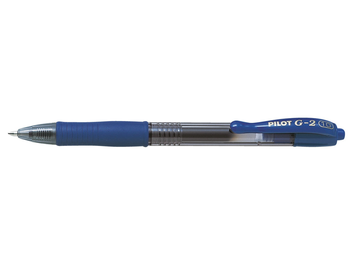 Pilot G-2 Retractable Gel Pen 1.0 Broad – Blue