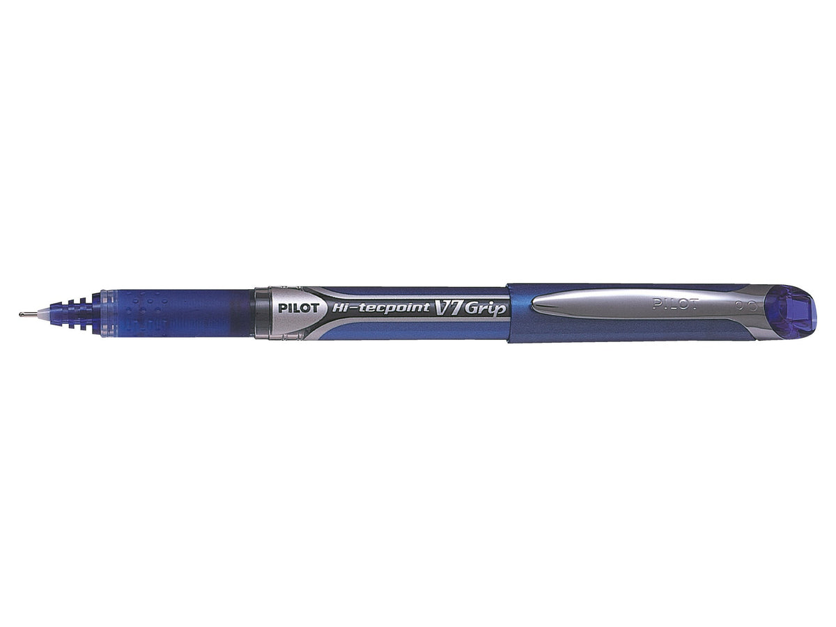 Pilot Hi-Tecpoint V7 Grip Liquid Ink Rollerball 0.7 – Blue