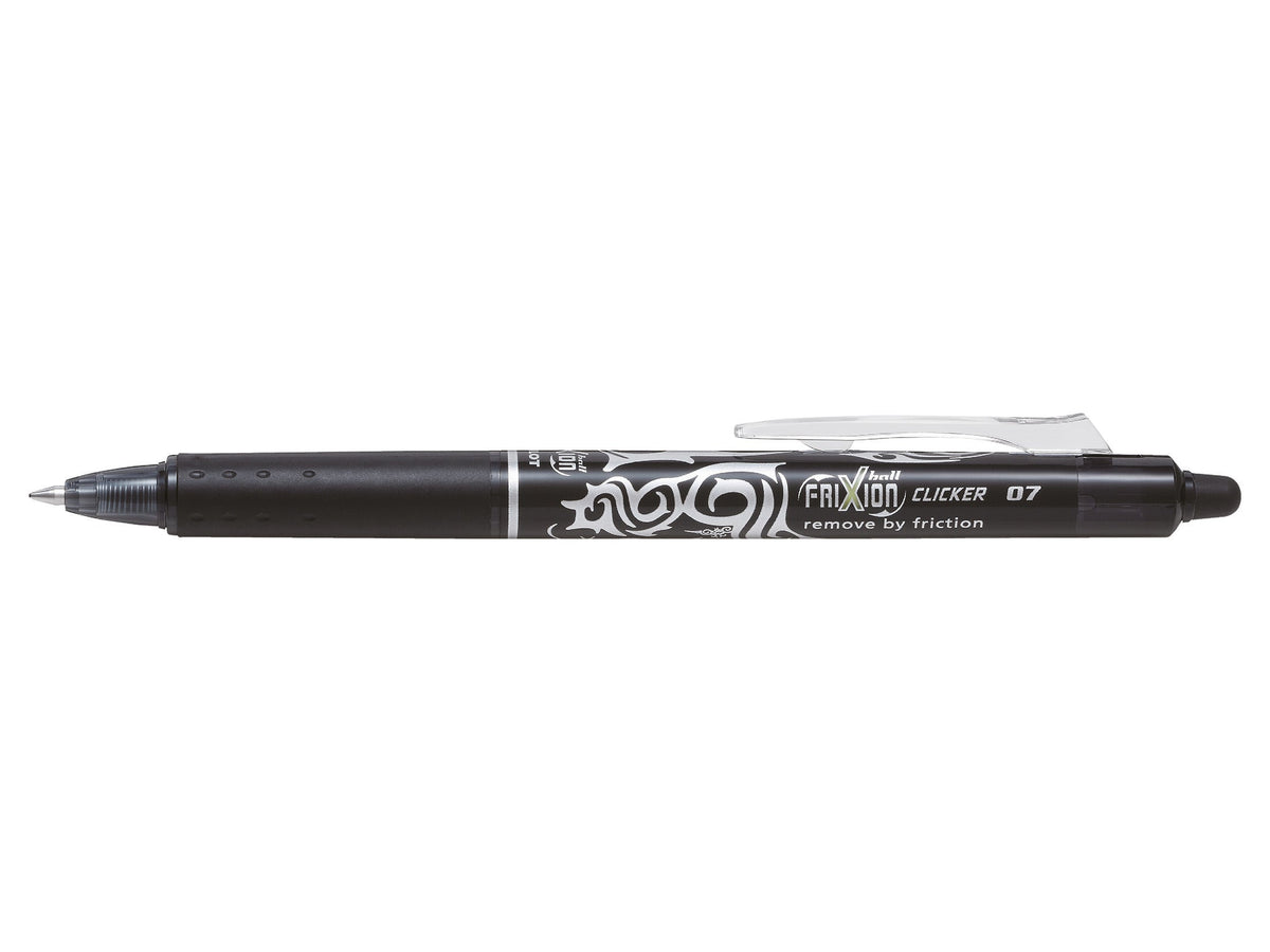 Pilot FriXion Clicker Retractable Erasable Gel Pen 0.7 – Black
