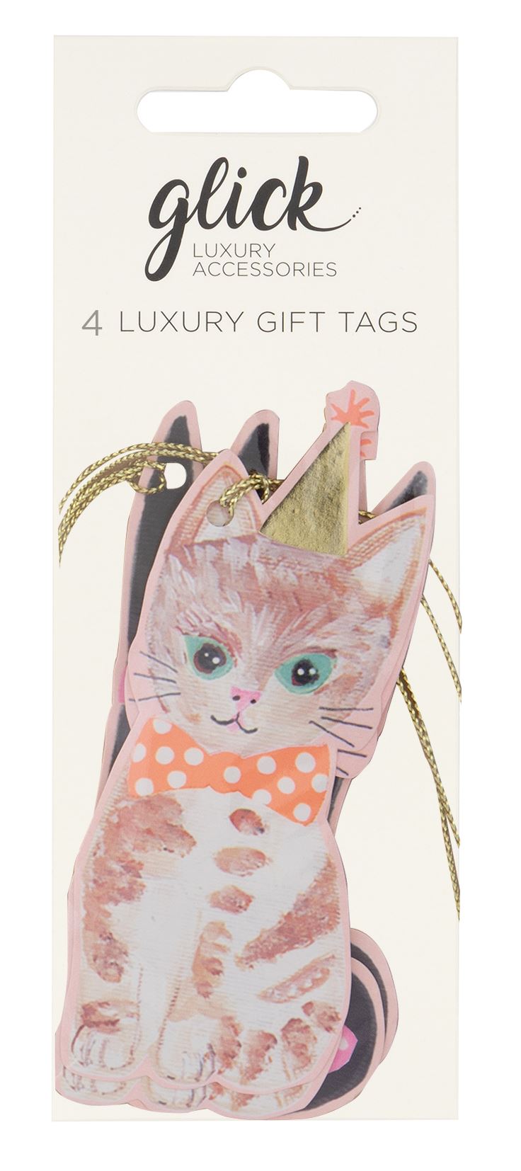 Whiskers Gift Tags (Pack of 4)