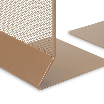 Wiremesh Bookends (Pack of Two) – Rose Gold | MBE1-RG