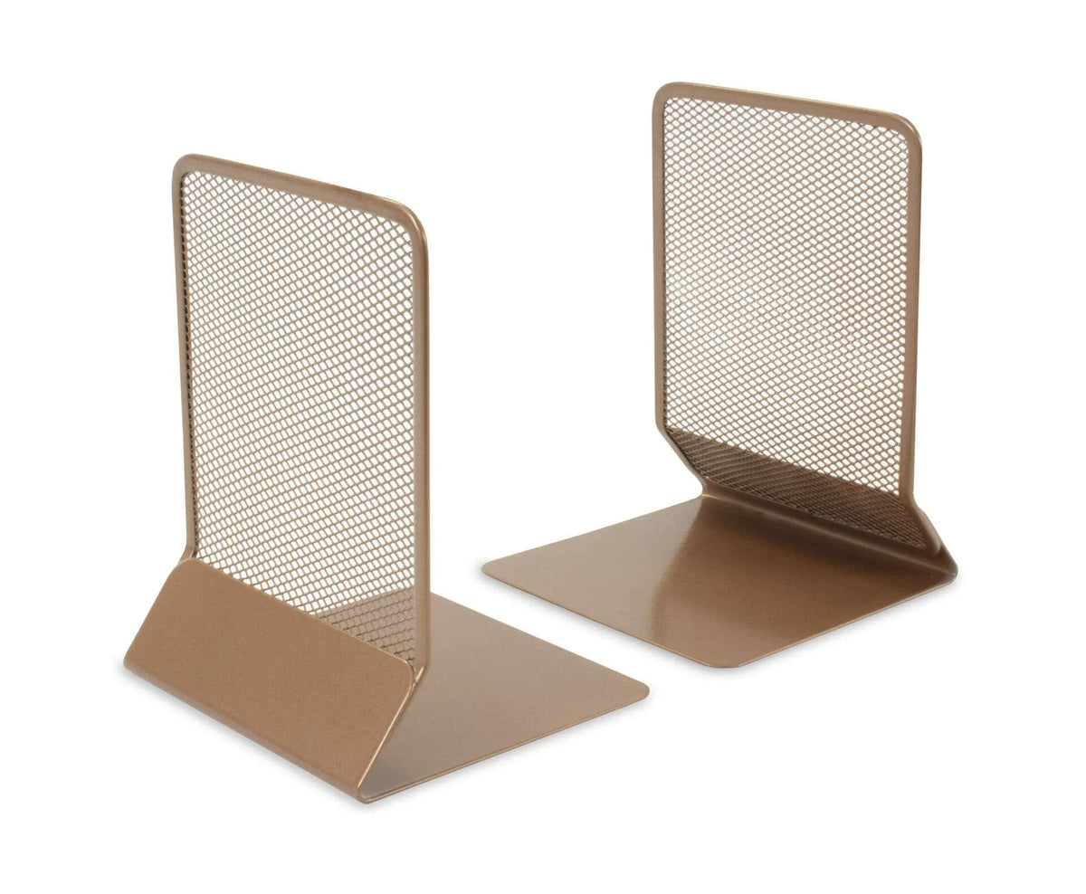 Wiremesh Bookends (Pack of Two) – Rose Gold | MBE1-RG