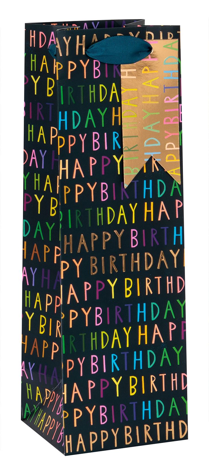 Glick x Papersalad Bottle Gift Bag - Happy Birthday
