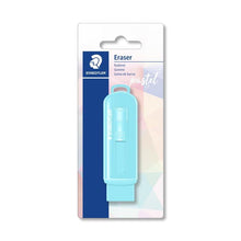 Staedtler Retractable Eraser with Sliding Sleeve 525 – Pastel, Blister Card