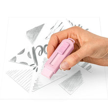 Staedtler Retractable Eraser with Sliding Sleeve 525 – Pastel, Blister Card