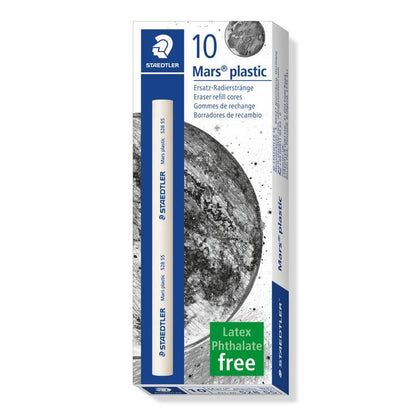 Staedtler Mars Plastic Eraser Refill 528 55 – for Eraser Holder 528 50
